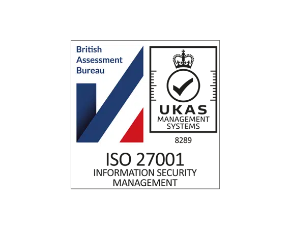 ISO 27001 certified
